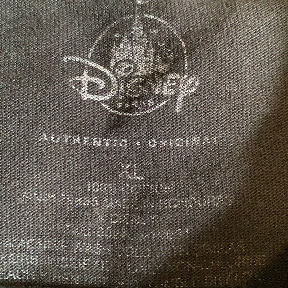 BNWOT Disney Parks Sparkly Pink Princess/Castle XL Youth Tee - Picture 3 of 3